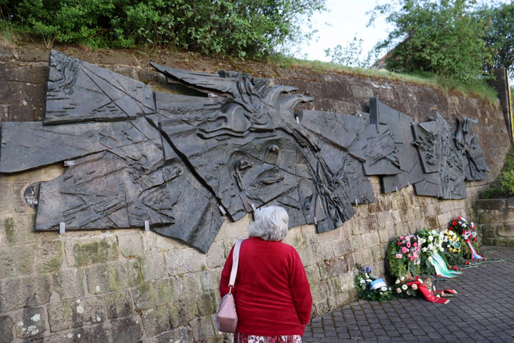 Památník setkání sovětských a amerických vojsk v městečku Strehla