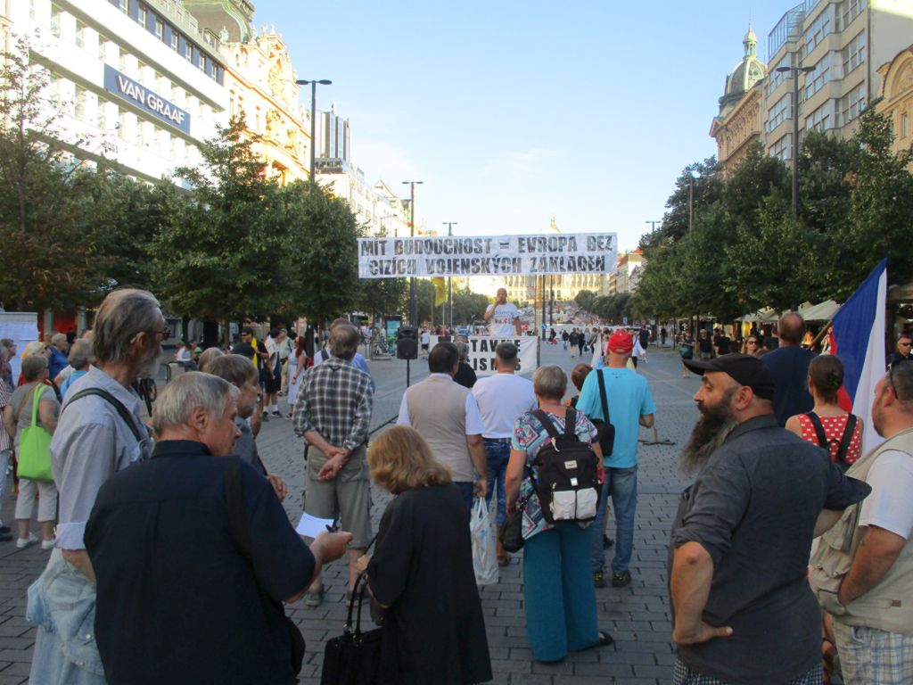 Akce 1. září k zahájení 2. světové války v Evropě na Václavském náměstí